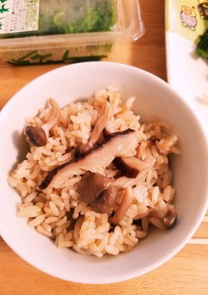 干ししいたけでニセ松茸ごはん！？-レシピのメイン写真