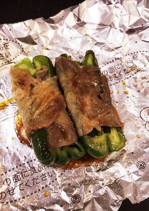 お弁当に！ずぼらなピーマン肉詰め-レシピのメイン写真