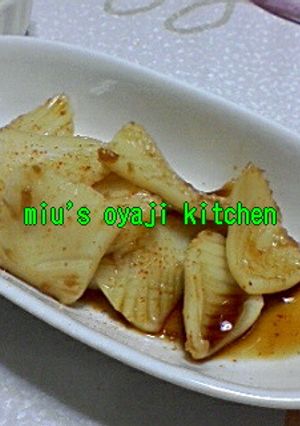 80簡単おつまみ　イカの照り焼き-レシピのメイン写真