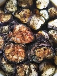 簡単料理 冷たい茄子の煮浸し-レシピのメイン写真