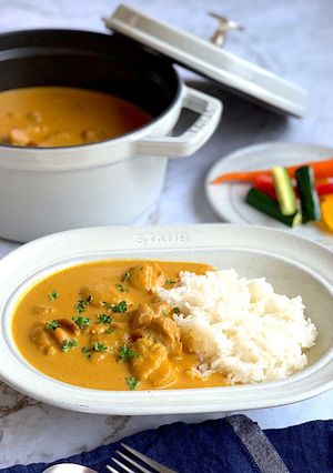 濃厚まろやか豆乳チキンカレー*STAUB-レシピのメイン写真