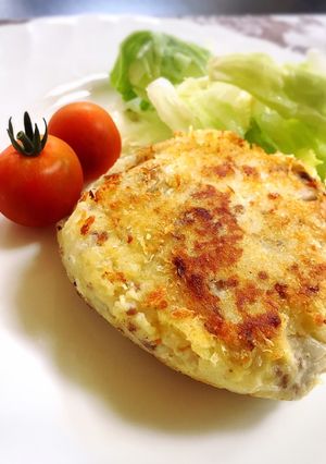 コロッケみたい！ポテトステーキ風☆-レシピのメイン写真