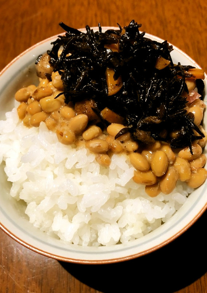 水戸の食卓より♪ひじき納豆-レシピのメイン写真