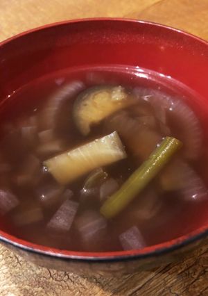 旬の野菜で和風コンソメスープ-レシピのメイン写真