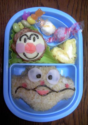 キャラ弁＆カワ弁＠カレーパンマン弁当-レシピのメイン写真