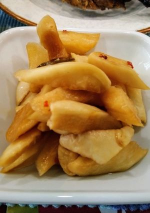 パリパリ食べれる ~ 干し野菜の醤油漬け-レシピのメイン写真