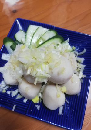 つまみの一品!ねぎ塩里芋-レシピのメイン写真