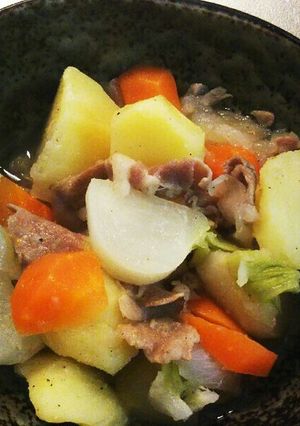 絶品かぶ入り塩肉じゃが‼-レシピのメイン写真