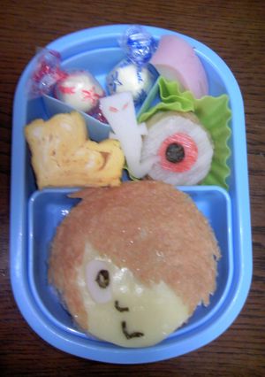 キャラ弁＆カワ弁＠ゲゲゲの鬼太郎弁当-レシピのメイン写真