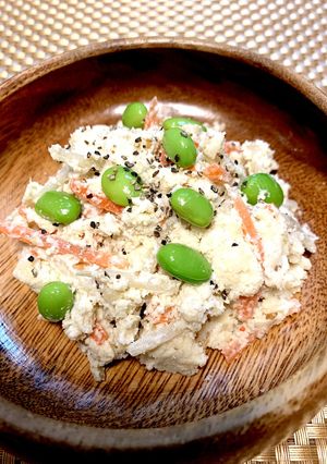 簡単、おからごぼうサラダ-レシピのメイン写真