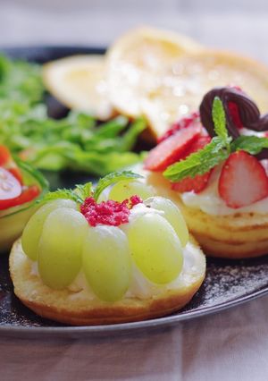 今川焼で100k以下のフルーツタルト-レシピのメイン写真