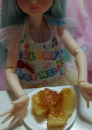 リカちゃんサイズ♡野球ꕤ西武*みそポテト-レシピのメイン写真