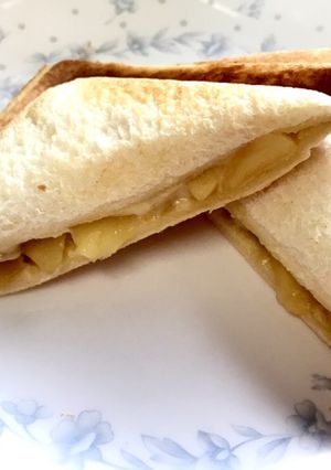 シナモンアップルとチーズのホットサンド-レシピのメイン写真
