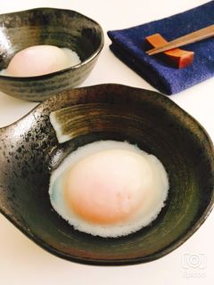 放置で簡単!失敗なしとろ〜り半熟温泉卵-レシピのメイン写真