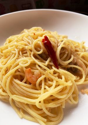 キューピーパスタを手作りオイルソースガー-レシピのメイン写真