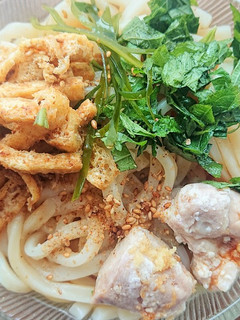 塩麹鶏で作るおだしの効いた冷やしうどん-レシピのメイン写真