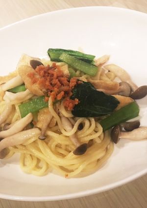 生パスタで簡単あっさり和風パスタ-レシピのメイン写真