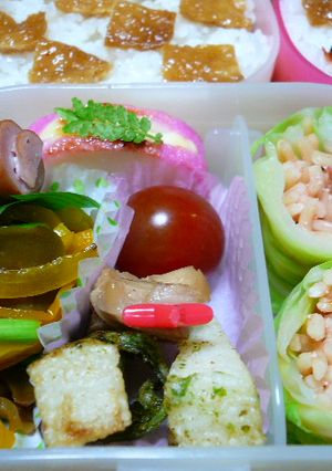 今日のお弁当♪-レシピのメイン写真