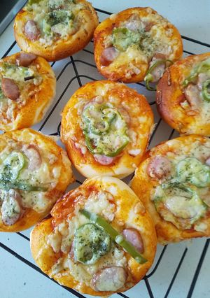 ピザパン-レシピのメイン写真
