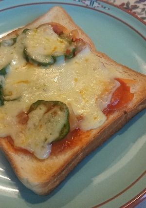 ピザが食べたい時のピザトースト-レシピのメイン写真