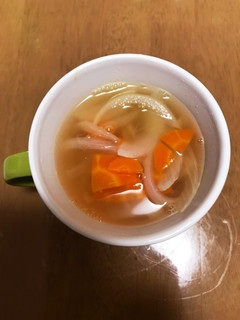 にんじんスープ♪(ある野菜で簡単スープ)-レシピのメイン写真