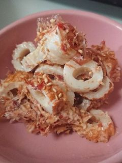 【旨味強め】ちくわの節マヨ和え-レシピのメイン写真