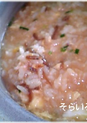 風邪の時のくぎ煮おじや-レシピのメイン写真