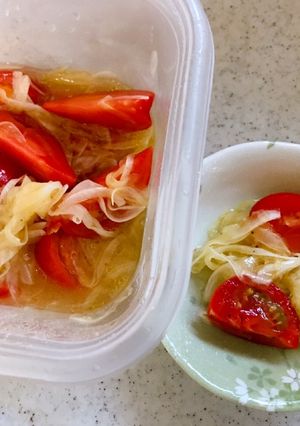 リンゴ酢でまろやか！淡路島玉ねぎのマリネ-レシピのメイン写真