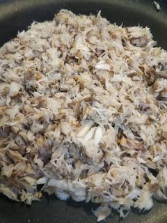 塩鯖茹でて鯖フレーク-レシピのメイン写真