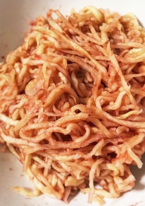 超簡単！副菜に。切り干し大根の梅肉和え-レシピのメイン写真