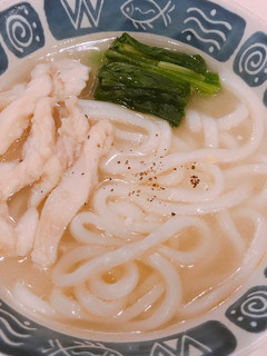 鶏むね肉と塩こうじの、鶏塩うどん!-レシピのメイン写真