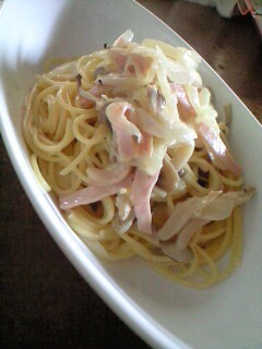 きのこのクリームパスタ-レシピのメイン写真