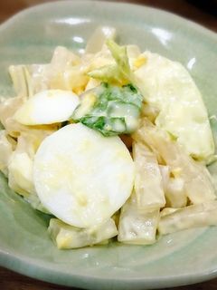 イカとゆで卵のサラダ-レシピのメイン写真