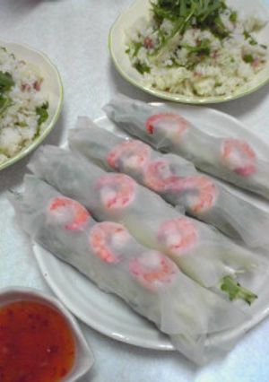 生春巻き～市販のライスペーパーで-レシピのメイン写真