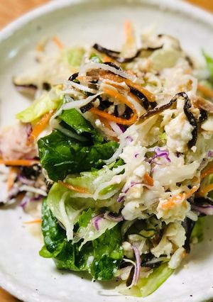 豆腐とツナの塩昆布サラダ-レシピのメイン写真