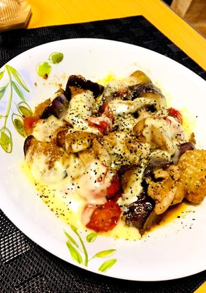 【ワインに◎】鶏肉ナストマトのチーズ焼き-レシピのメイン写真