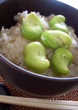 そら豆ご飯-レシピのメイン写真