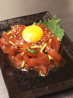 まぐろユッケ-レシピのメイン写真