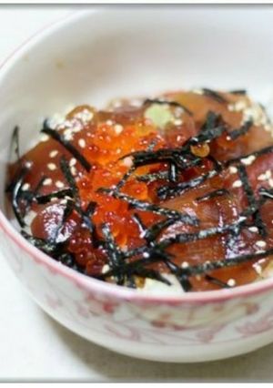 まぐろの漬け丼-レシピのメイン写真