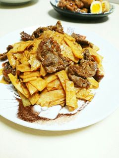 牛肉と筍のオイスターソース炒め-レシピのメイン写真