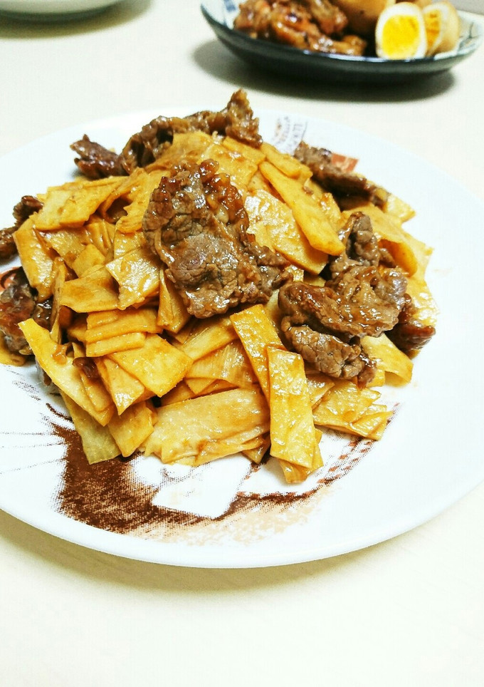 牛肉と筍のオイスターソース炒め-レシピのメイン写真