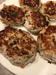 鶏つくねハンバーグ-レシピのメイン写真
