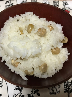 いつでもかんたん青豆ごはん〜乾燥豆で-レシピのメイン写真