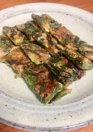 ニラとじゃがいもの塩麹チヂミ-レシピのメイン写真