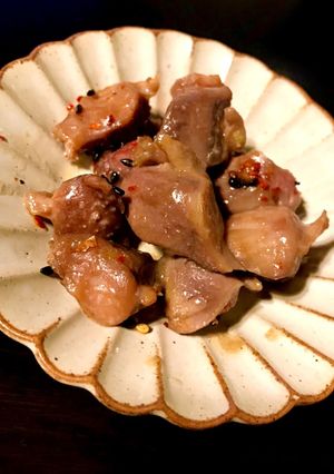 ピリ辛☆砂肝炒め-レシピのメイン写真
