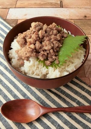 材料2つ★カンタン酢でさっぱり豚そぼろ-レシピのメイン写真