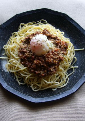 まろやかミートスパ-レシピのメイン写真