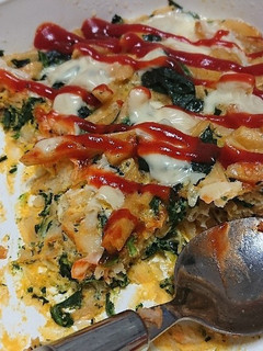 残り物フライドポテトでオムレツ-レシピのメイン写真