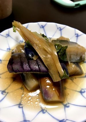 レンジで簡単☆ナスとミョウガの揚げ浸し風-レシピのメイン写真