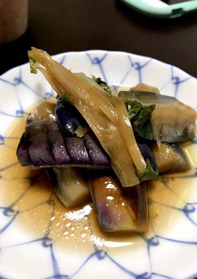 レンジで簡単☆ナスとミョウガの揚げ浸し風-レシピのメイン写真
